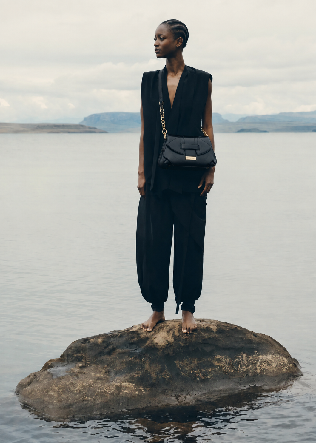 Photographie de mode avec sac à main Deveaux Paris